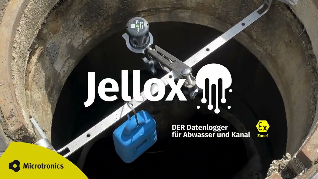 Jellox - DER Datenlogger für Abwasser und Kanal