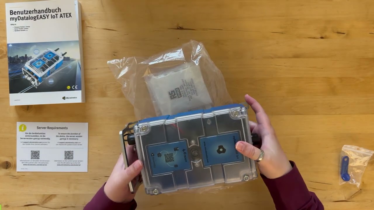 Auspacken des Geräts