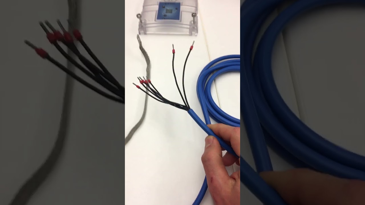 Verbinden der Versorgung und der Sensoren