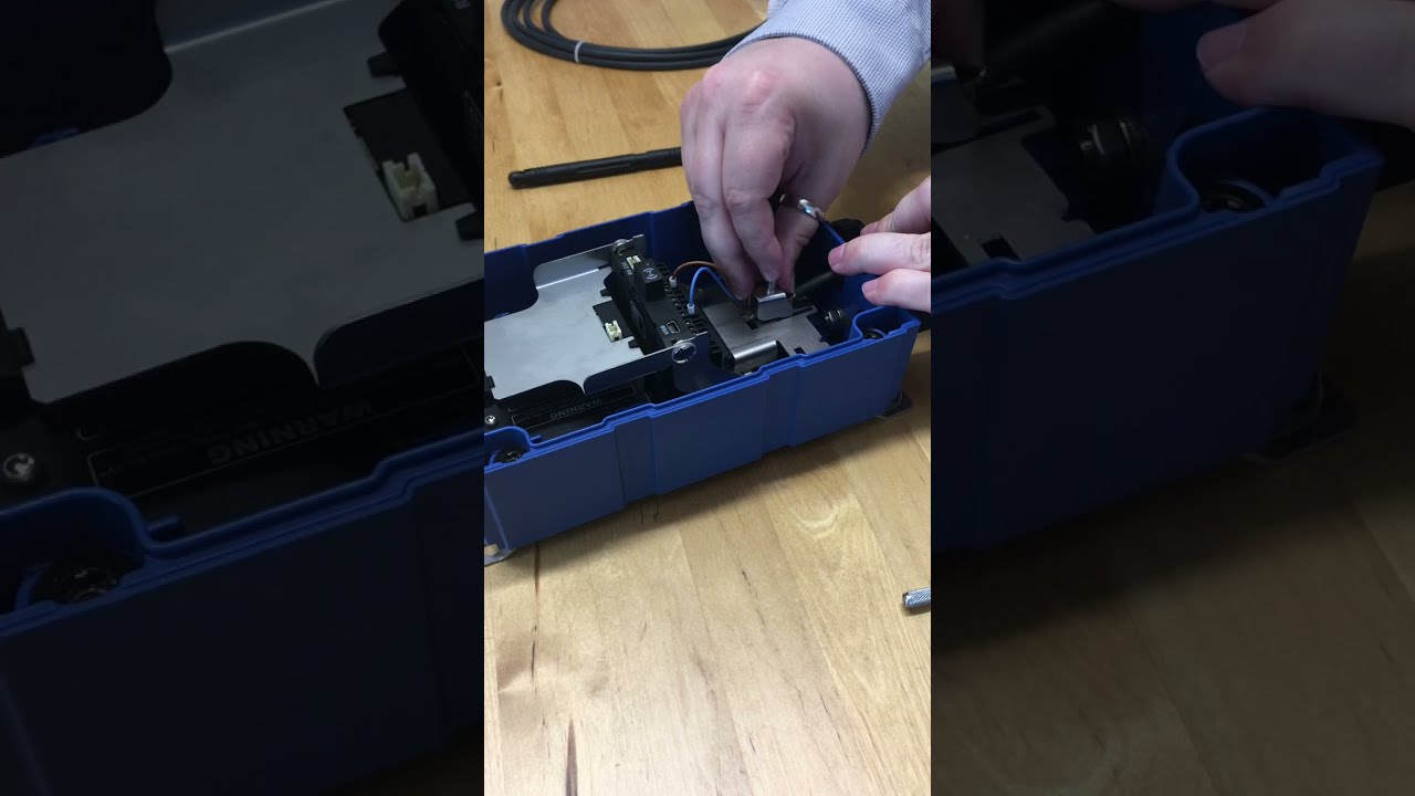 Installing the shield clamps